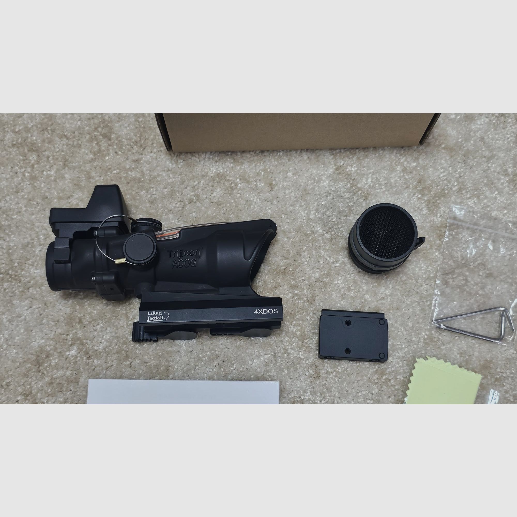 Trijicon ACOG TA31 RMR .223 BDC, military glass of the USA, NEW