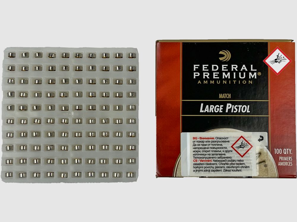 Federal Gold Medal #150M Large Pistol 100 Stück