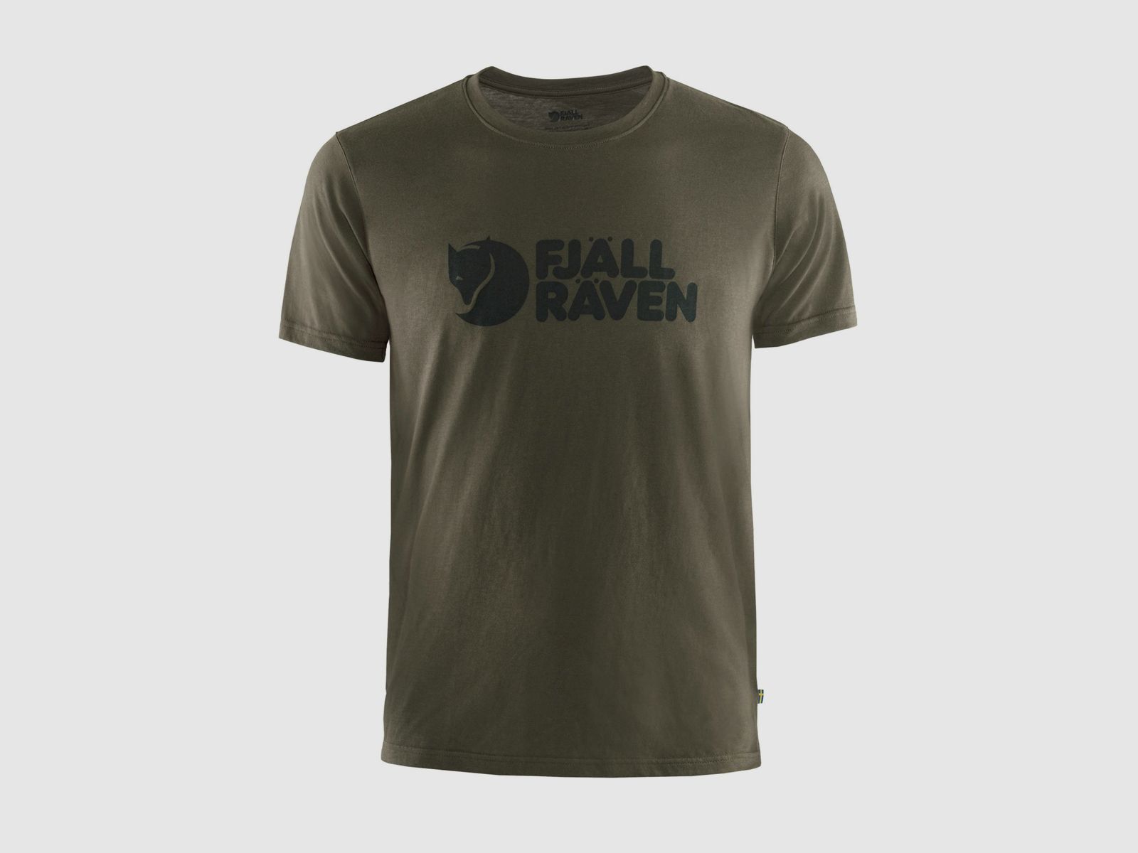 FJÄLLRÄVEN Logo T-shirt M Dark Olive