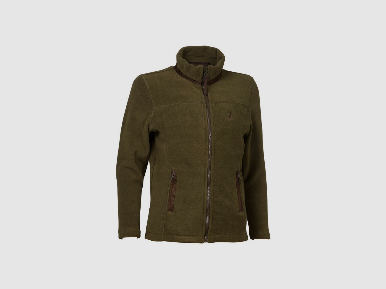 Kinder Fleecejacke khaki, Bild 2 von 2