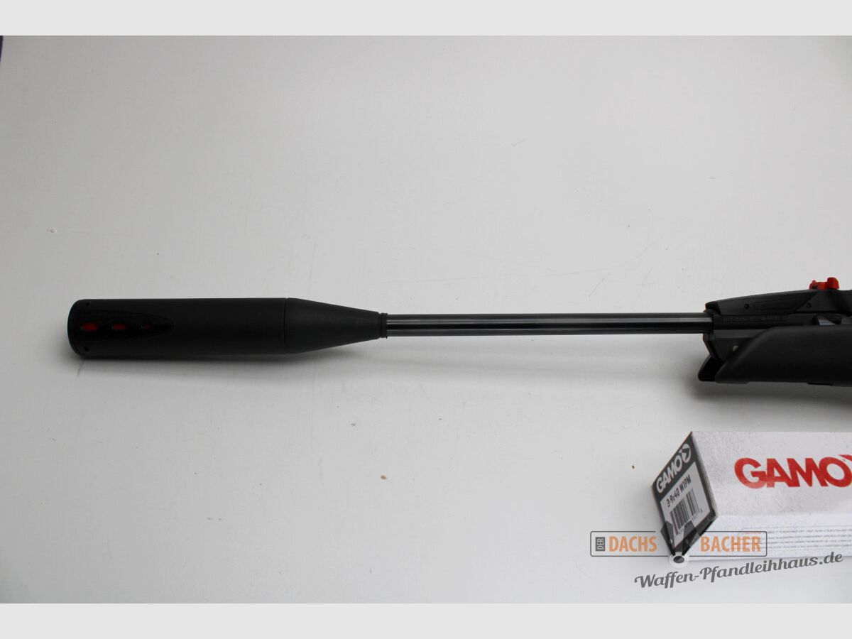 LG luchtgeweer Gamo SWARM 10x Pro GEN3I kaliber 4,5mm kunststof kolf magazijn F-teken