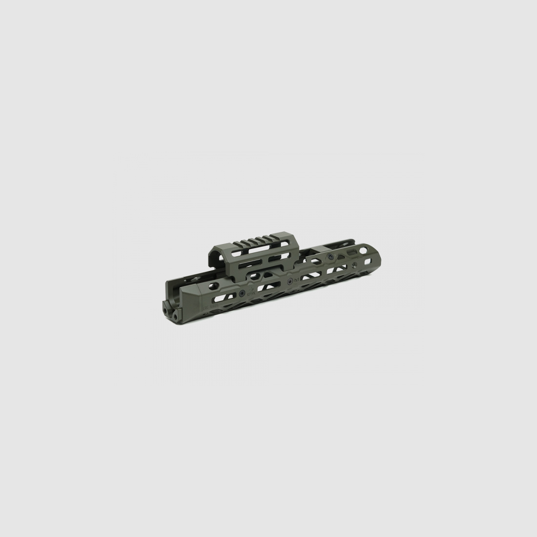 KPYK Medium AK M-LOK Handschutz mit kurzem Gasrohrcover CRC 1U020A OD Green