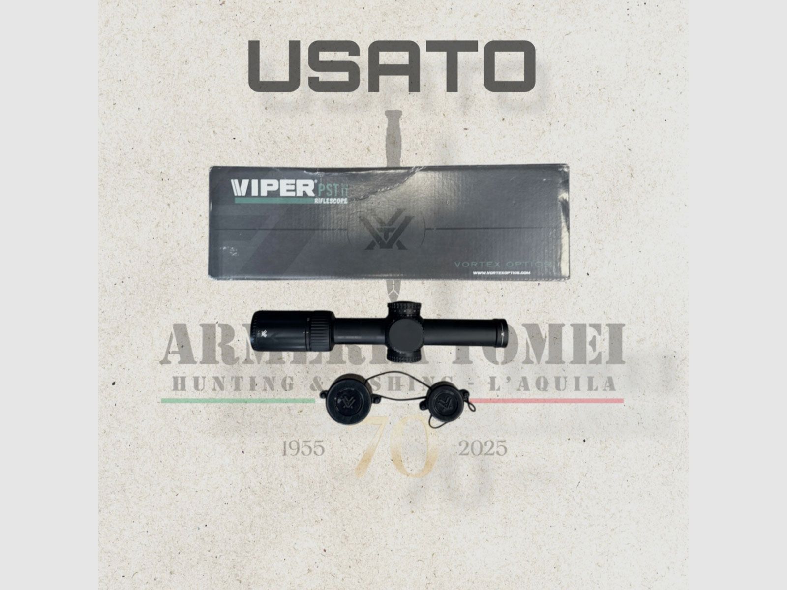 USED – OPTIC – VORTEX – VIPER® PST ™ GEN II 1-6X24 Reticle VMR-2 (MRAD) | 30 mm Tube, image 5 of 5