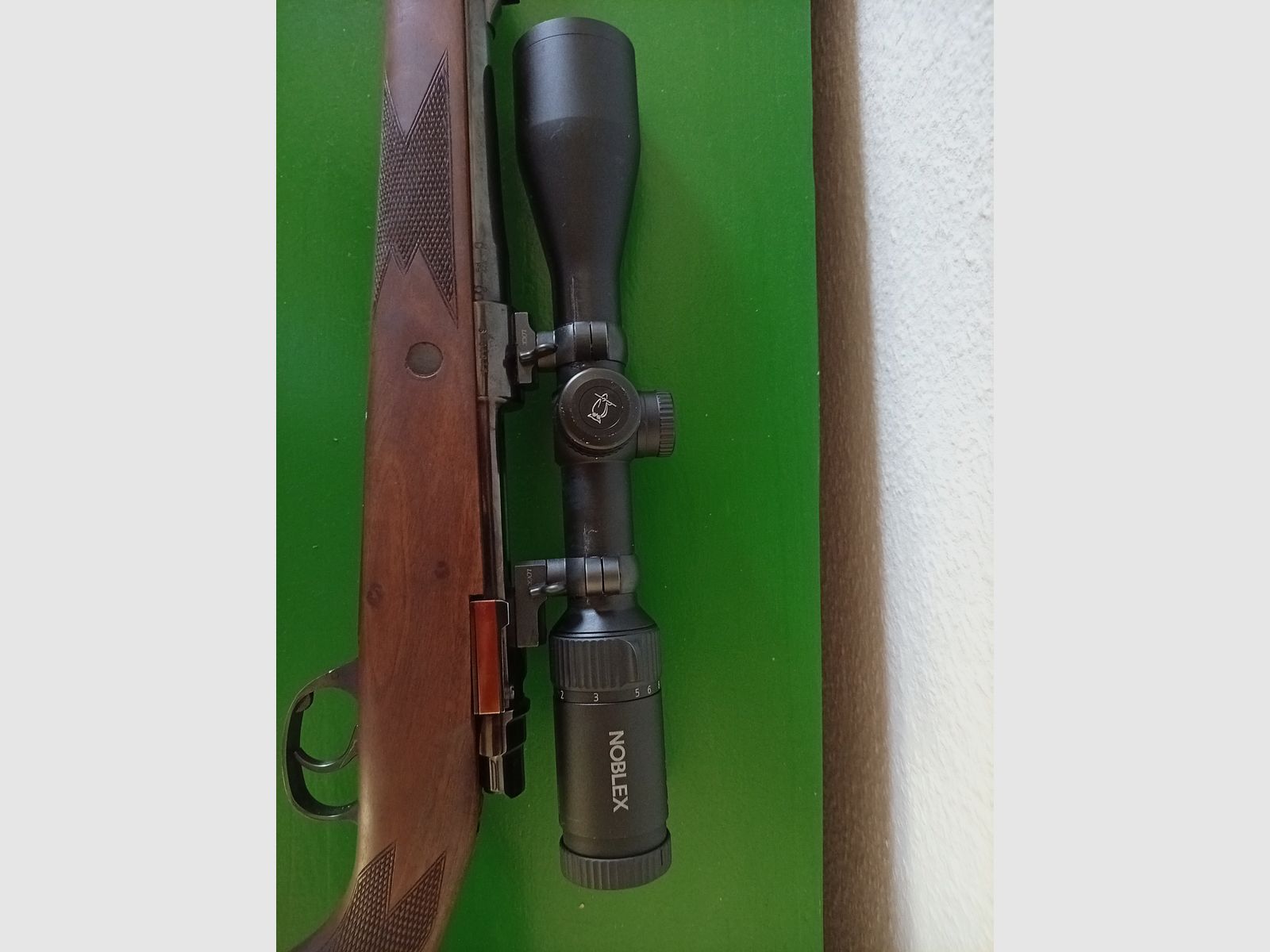 Titel: Santa Barbara Repetierbüchse 98er Kal. 7x64 mit Noblex N6 2-12x50 Leuchtpunkt (Mauser System, Drückjagd, Ansitz)