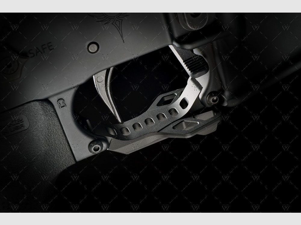 Strike Industries Cobra Billet Aluminium Garde de Détente Noire, image 3 sur 5