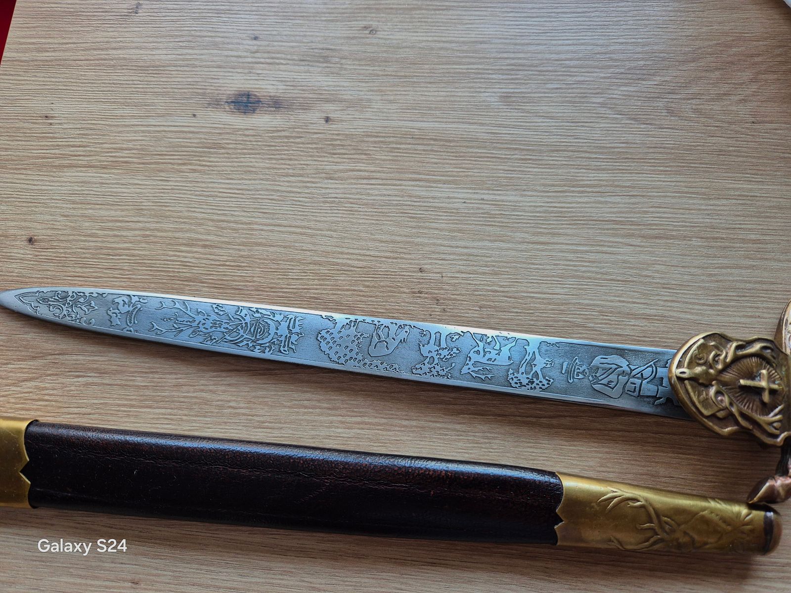 Honorary stag knife Solingen for sale complete...