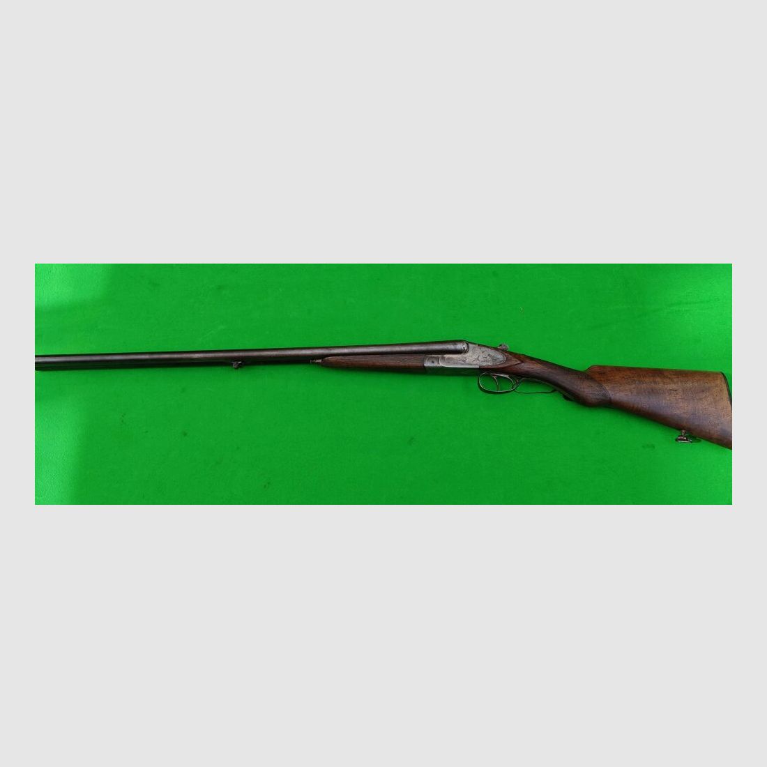 Inconnu fusil de chasse double 16/70