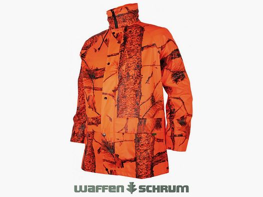 Treeland Regenjacke Camo PU Orange Camouflage