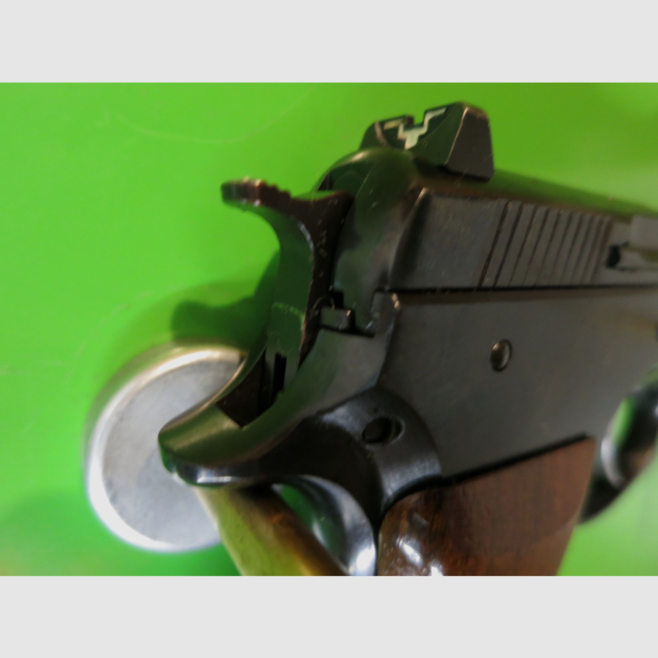 Tanfoglio TA90 Baby, halbauto. Selbstlade-Sportpistole, klein und handlich Selbstverteitigungs-Klassiker, Kaliber 9 × 19 mm, ohne Lauf       #30