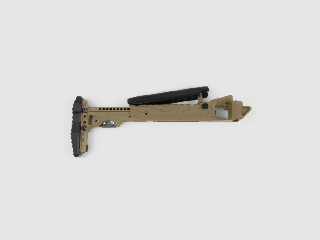 KPYK Fester Teleskop Hinterschaft für AK CRC 9035 Coyote Tan