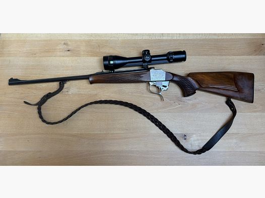 RARITY Blaser 820 Standard bolt-action rifle – cal. 6.5x57R – very good condition with Leica Visus 3.12x50l LW illuminated reticle