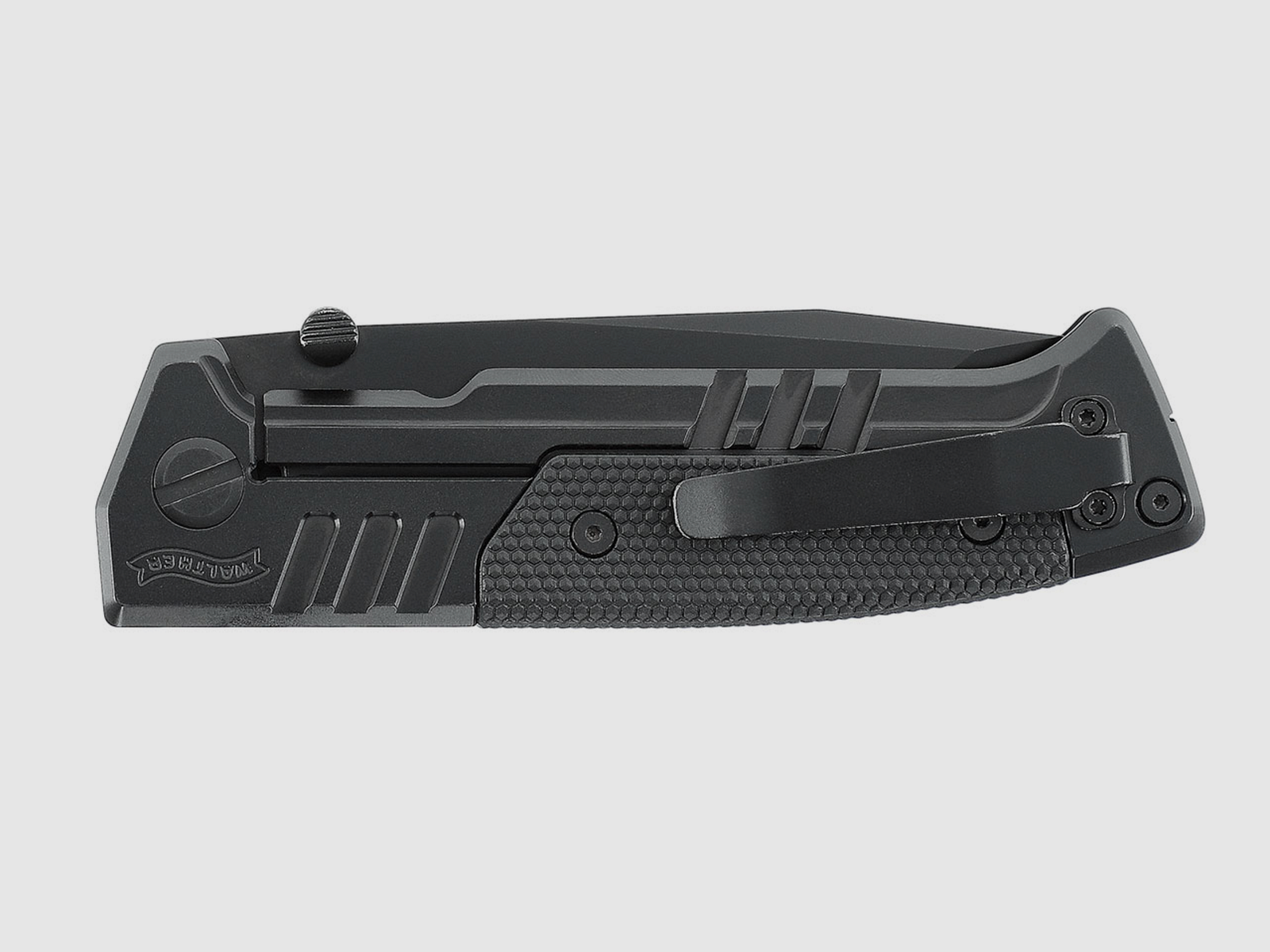 Umarex 5.0898 Messer Walther PDP Steel Frame Tanto Folding Knife BLK-BLK-SE, Bild 3 von 3