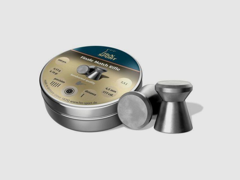 H+N Diabolo Kal. 4,5mm Finale Match light 500 Stk f. LP
