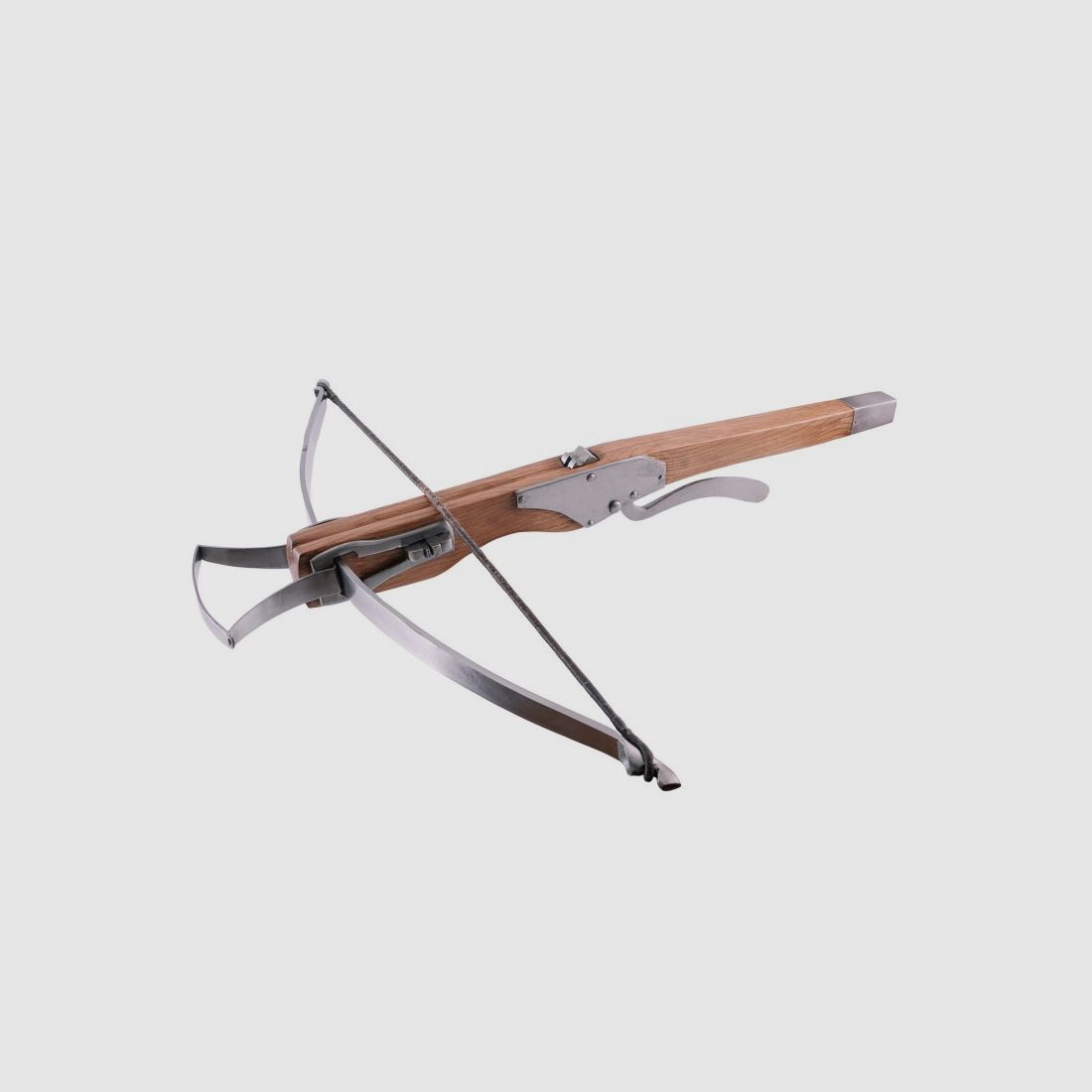 Historical crossbow made of wood and steel