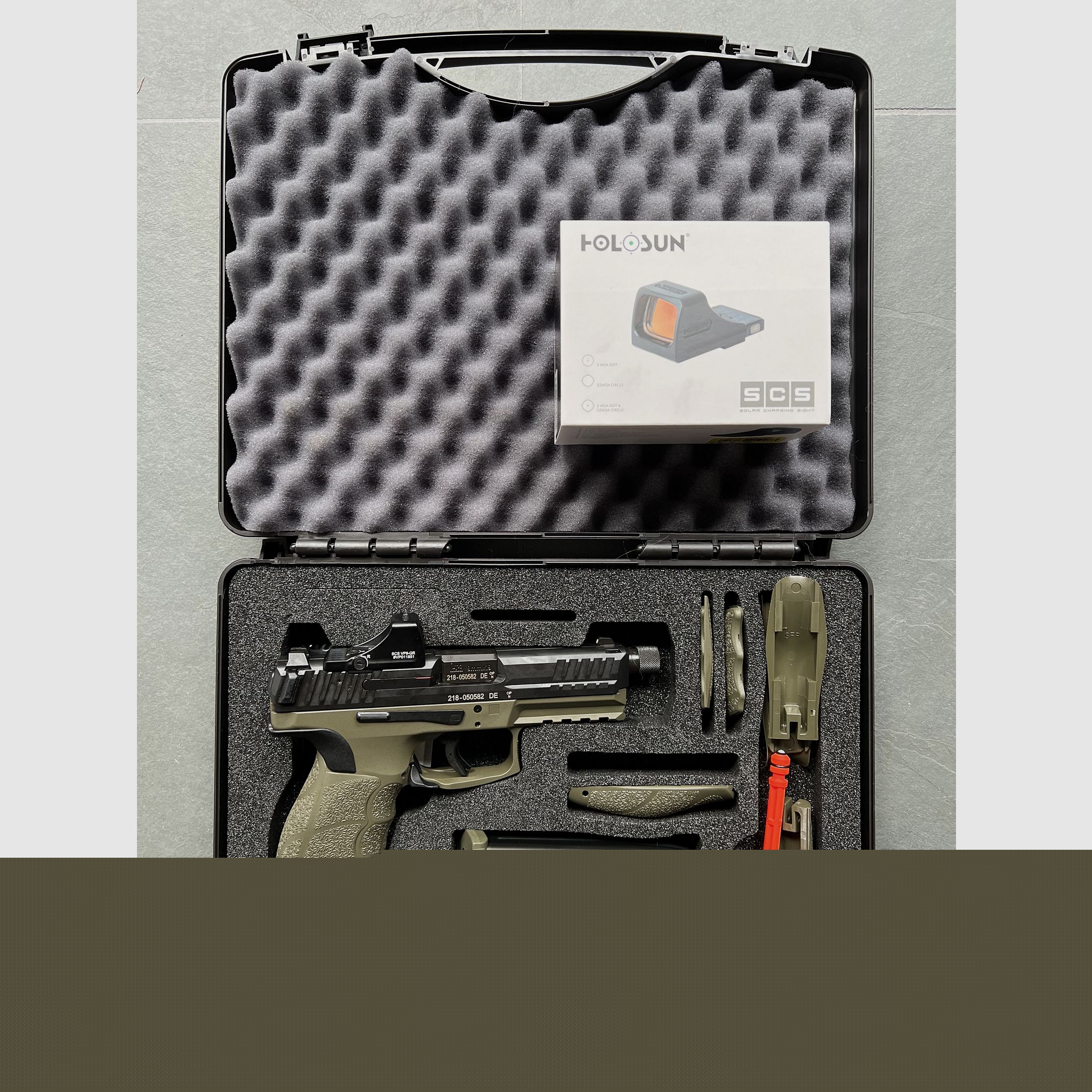 Heckler&Koch SFP9 SF SD OR Natogroen (Set met SCS-VP9-GR)