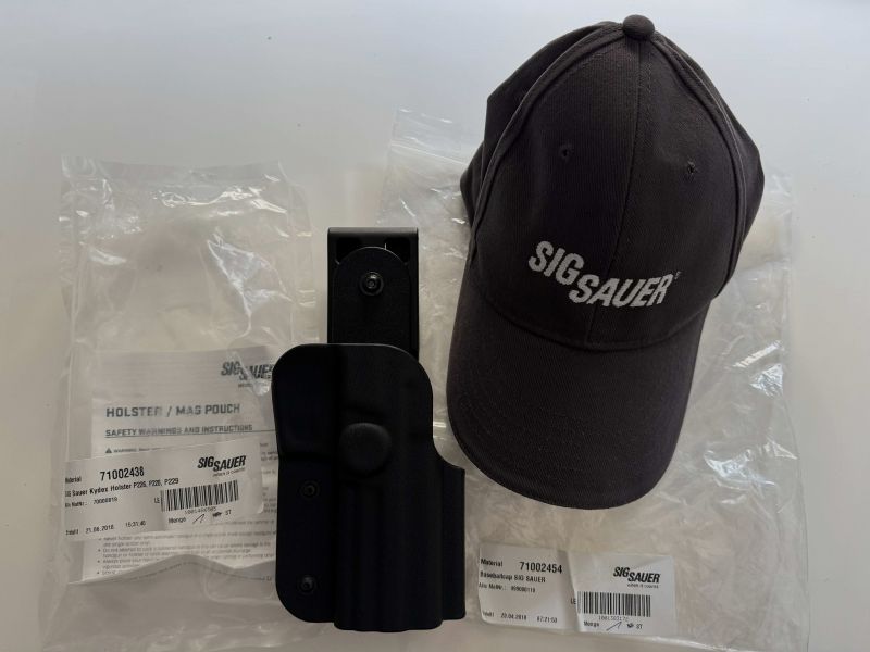 Set Original SIG Sauer Kydex Holster P226 P220 P229 und SIGSAUER Cap