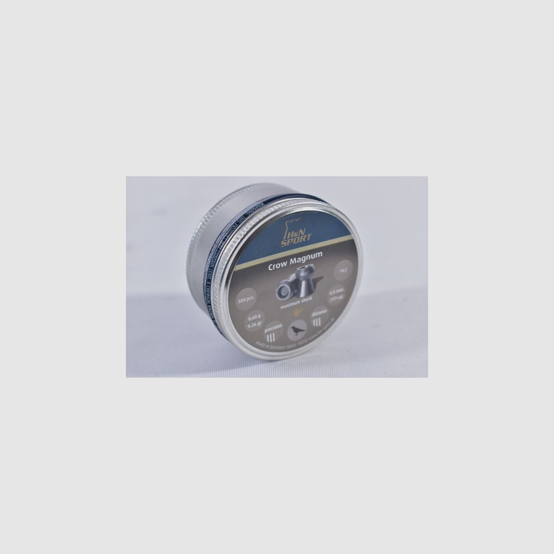 H&N Sport 4,5mm 9,26grs Crow Magnum 500STK Diabolo