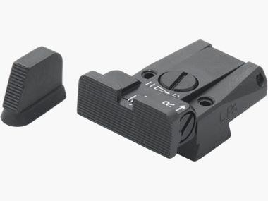 LPA SPR86CZ07 Kit de viseurs micrométriques pour CZ75/85 neuf – Image de visée noire