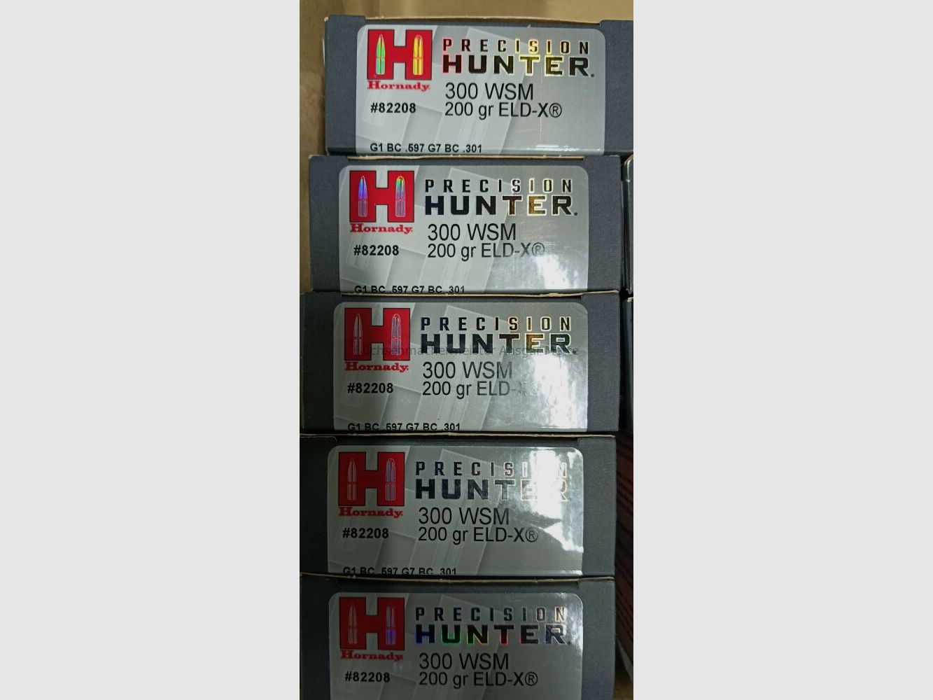 Hornady Precision Hunter 300 WSM ELD - Geschoss 100 Schuss 300 WSM ELD - Geschoss