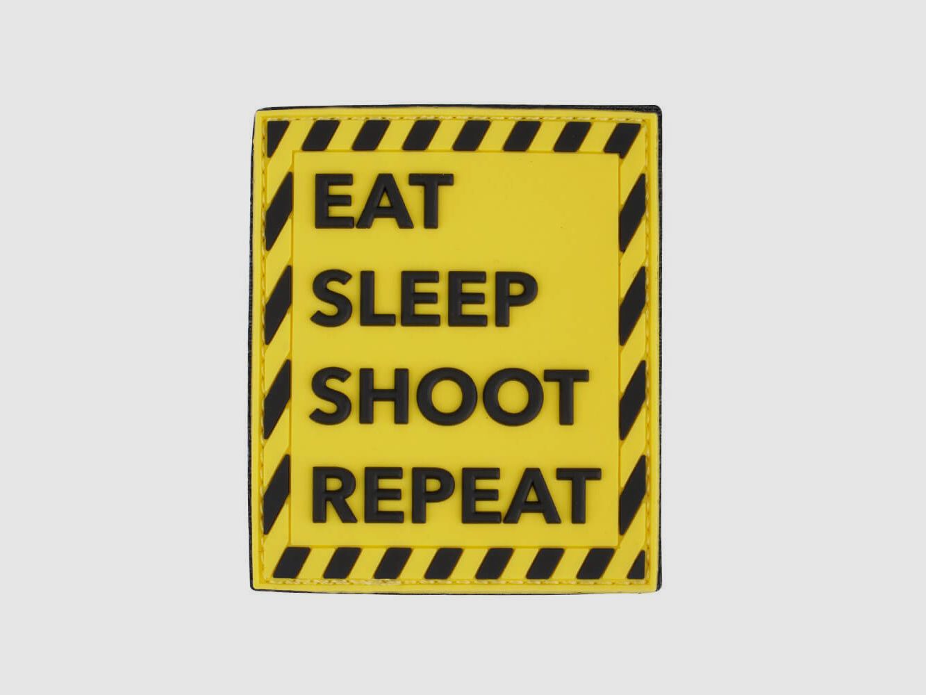 101Inc. 3D Klettpatch Eat Sleep Shoot Repeat