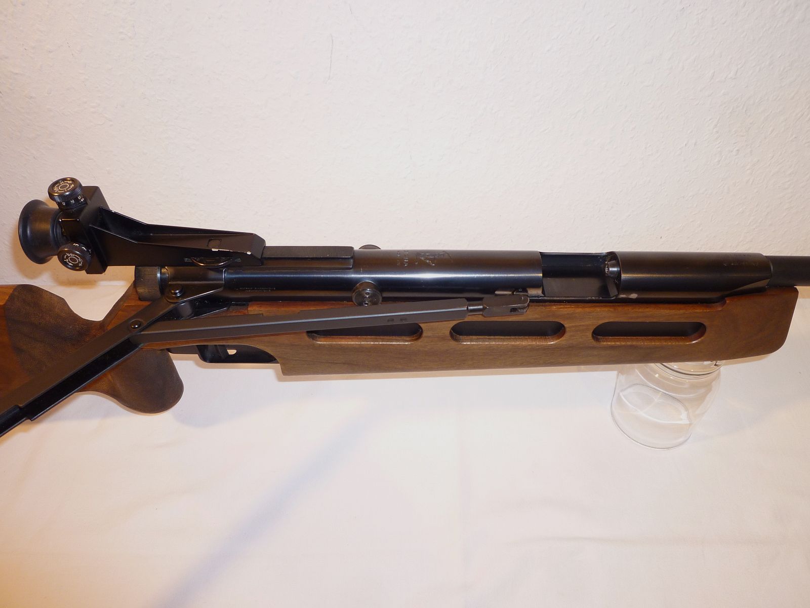 Match-Luftgewehr Diana 75 rechts Seitenspanner TOP ERHALTUNG !!