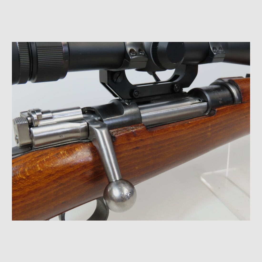Carl Gustafs M38 incl. Optik auf Seitenmontage!