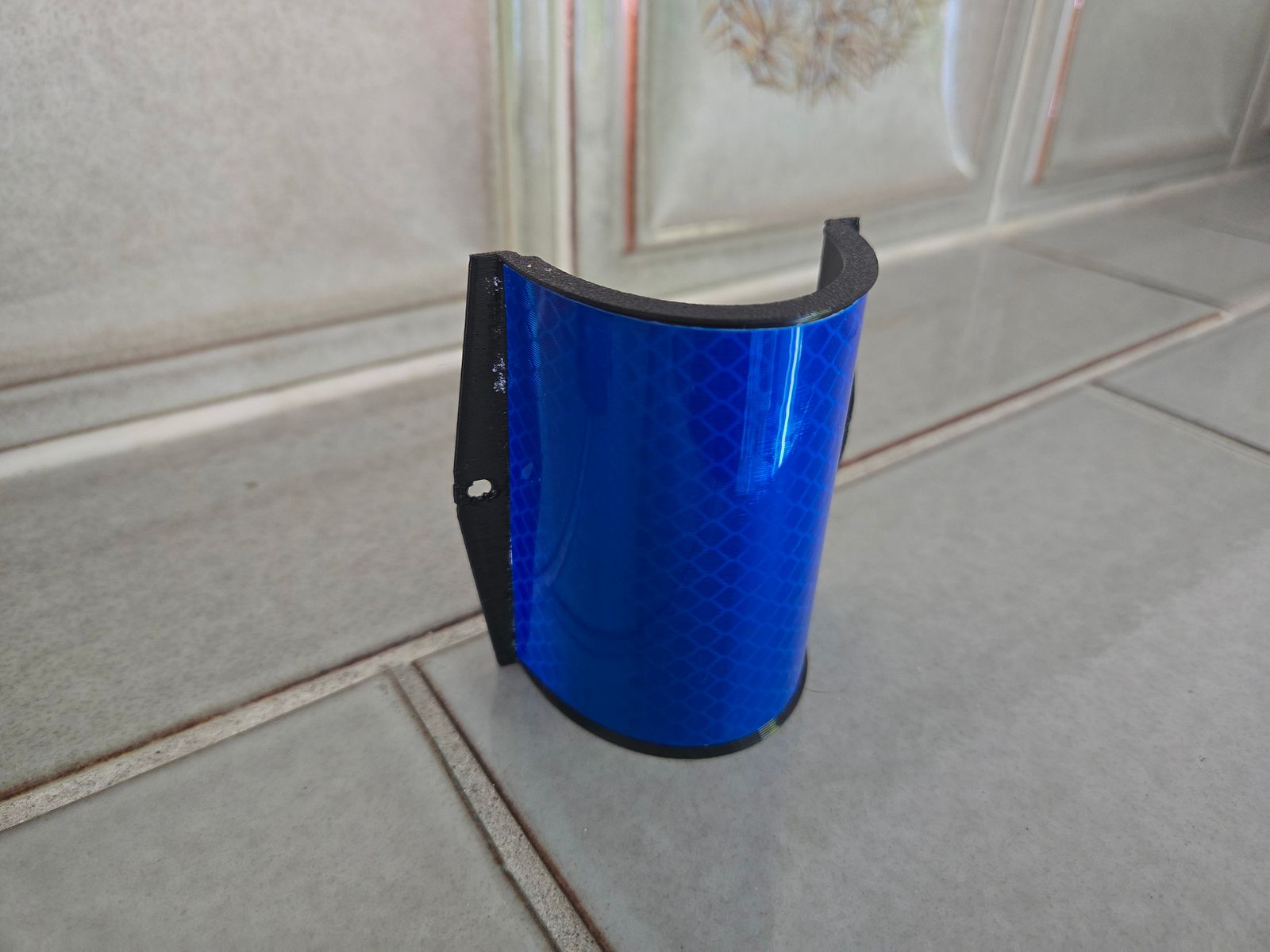 25x Wildwarnreflektor Wild Reflektor Rehwild blau Träger Halter