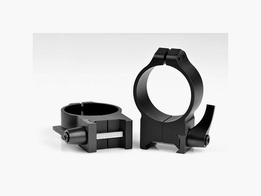 Warne QD Stahl Ringe - 34mm Weaver High 13,3 mm (222LM)