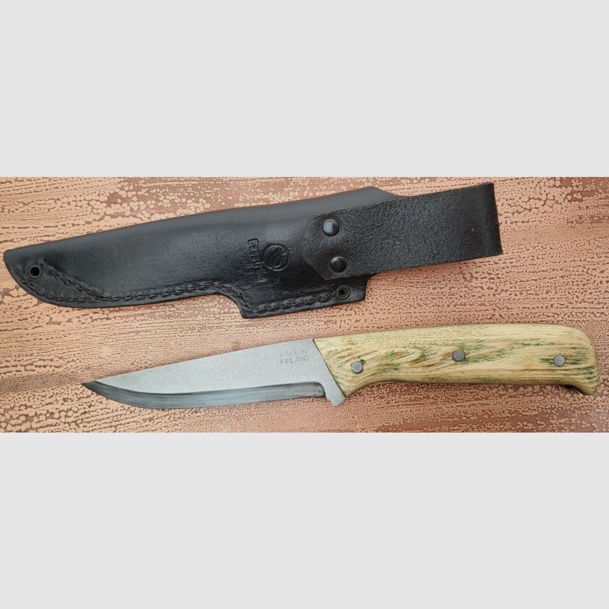 Selbstgebautes einfaches Outdoormesser, Einzelstück