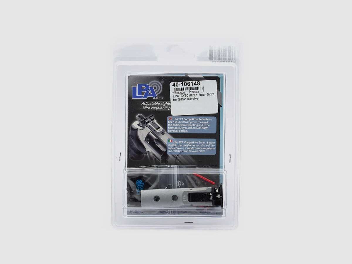 LPA TXT0107F1 Richtkijker Set voor S&W Revolver, afbeelding 2 van 3