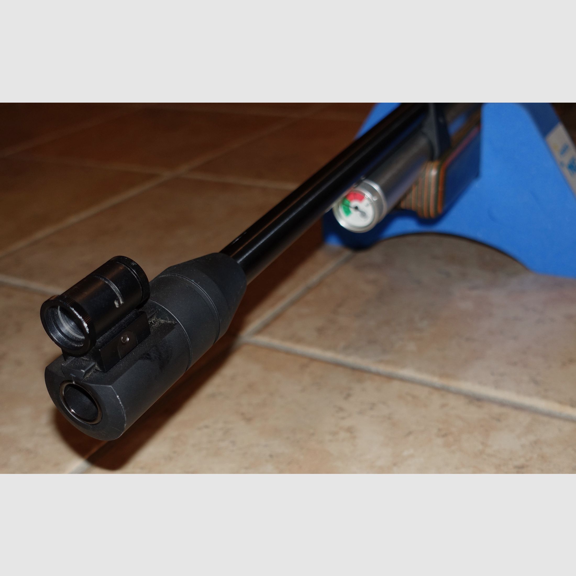 Steyr Match Pressluft LG-10P Stabilisator + Kartusche TÜV 2033 + Tasche