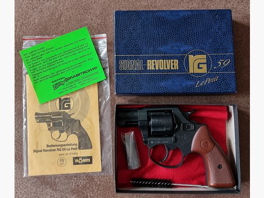 Röhm rg 59, neuwertig mit sämtlichem Zubehör
