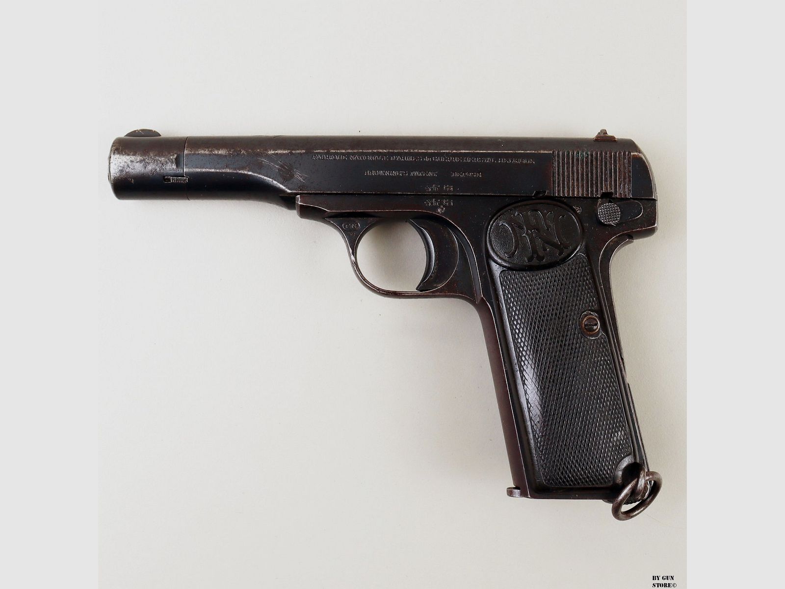 F.N. pistool mod. M25 Dutch kal. 7,65 matr. 119136, afbeelding 1 van 8