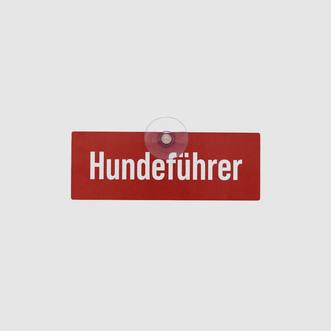 Wilde Hilde Autoschild mit Saugnapf - Hundeführer | Hundeführerin