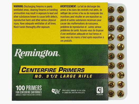 Pistones REMINGTON 9-1/2 Large Rifle