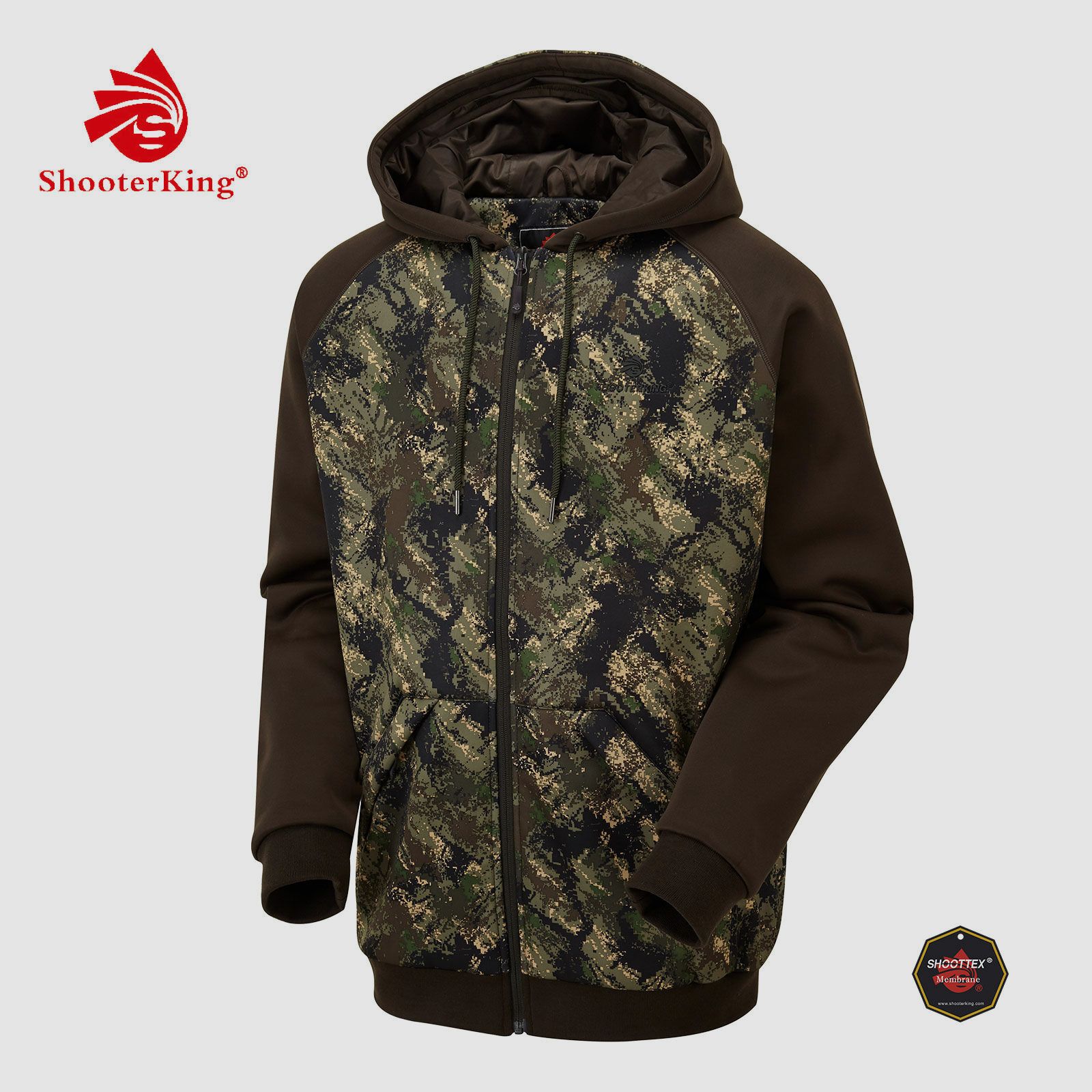 SHOOTERKING Huntflex Hoodie Forest Mist M1519