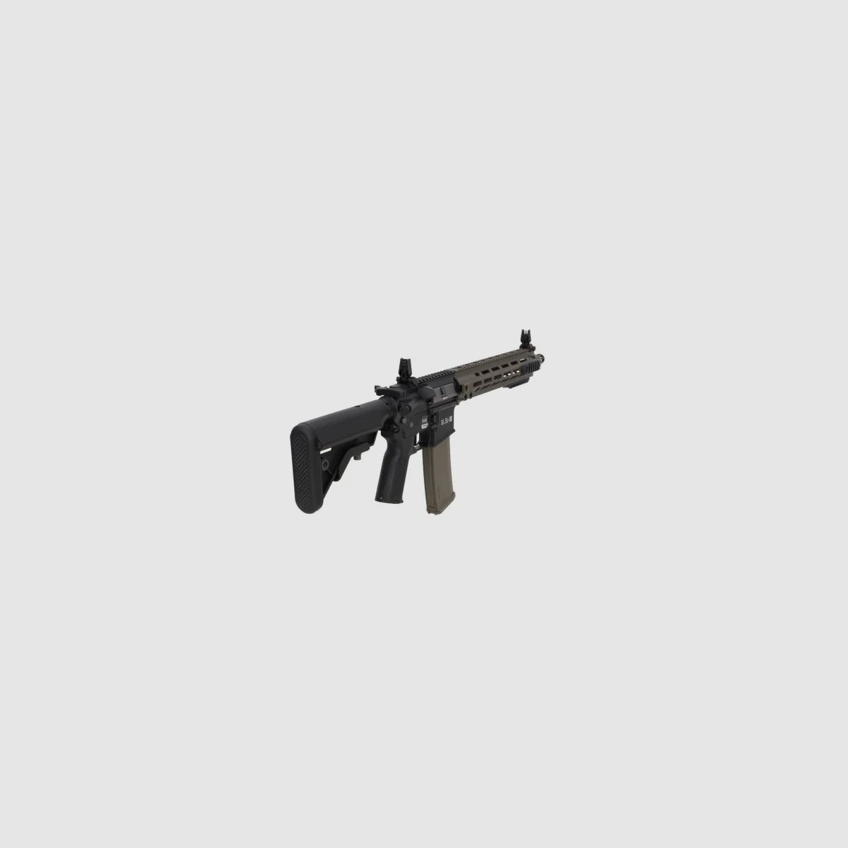 SA M4 URG-I M-LOK 14" (SA-P30 PRIME™ Aster II ETU BLDC™) Rifle Airsoft Libre a partir de 18 – Negro/Verde -F-
