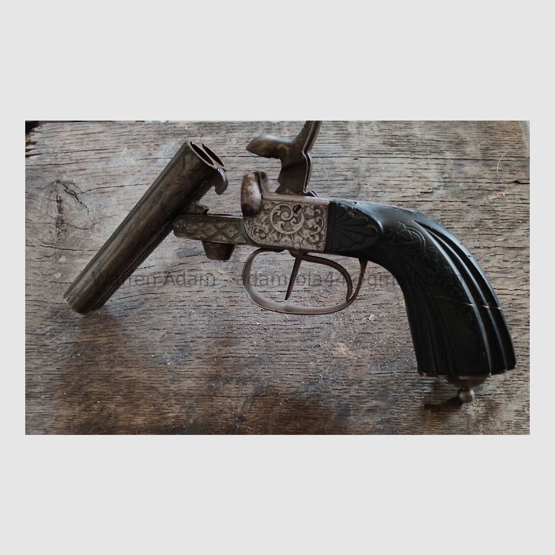 St. Etienne / Lefaucheux T-lock, Terzerol ca. 1870