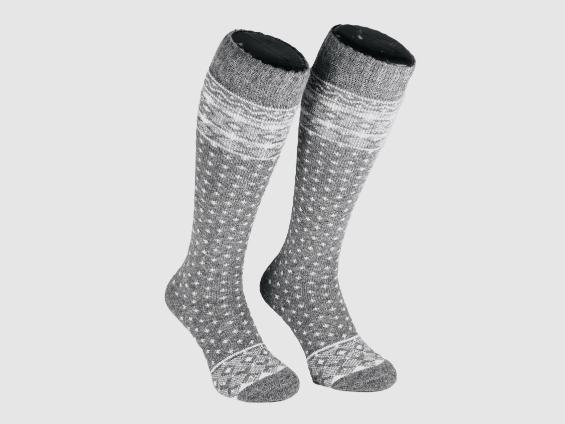 Calcetines de Esquí Zokks de Lana Grises - 35-38
