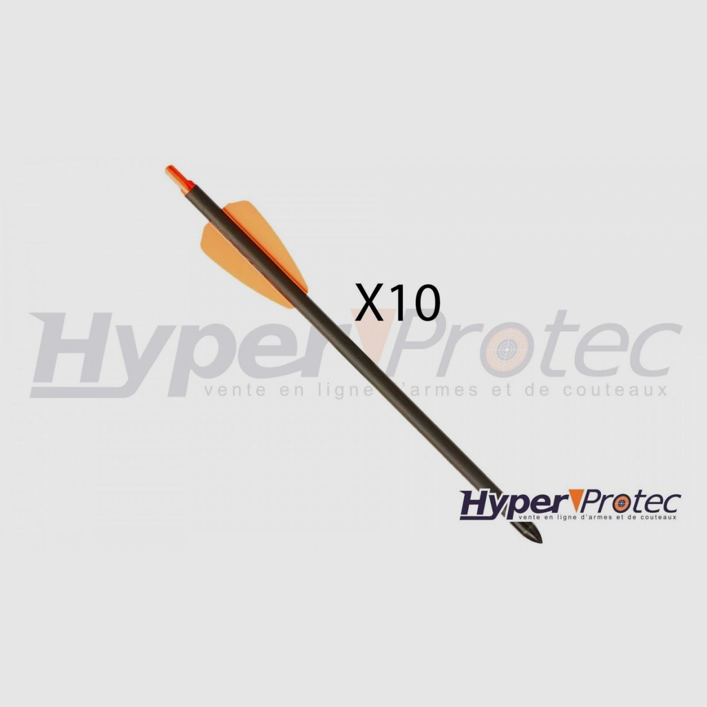 10 Carbonpfeile 7,5" für EK Corba Armbrust