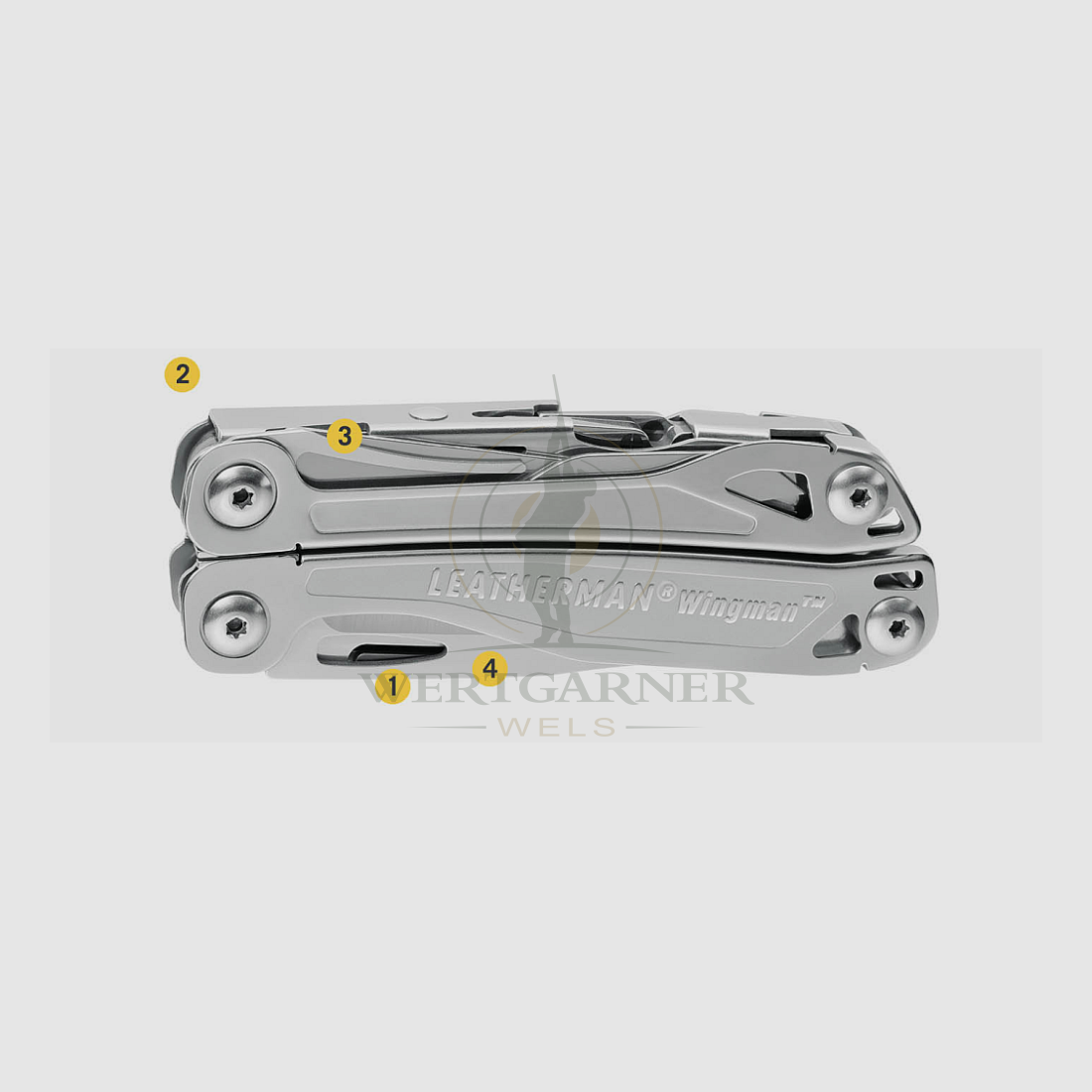 Leatherman Wingman Multitool in acciaio inossidabile, immagine 2 di 8