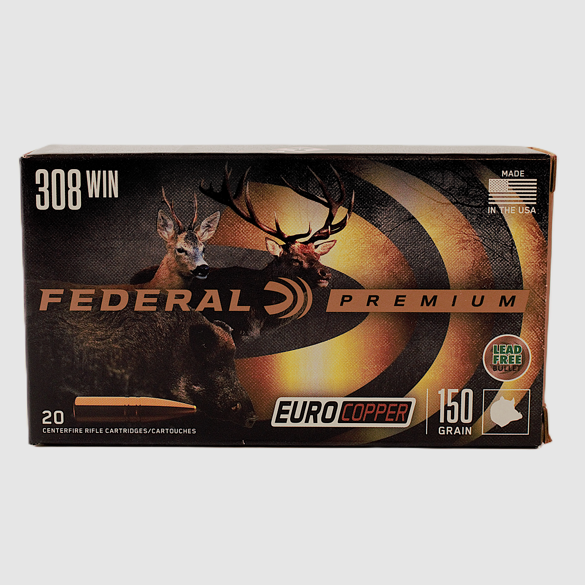 Federal 308win eurocopper 150gr