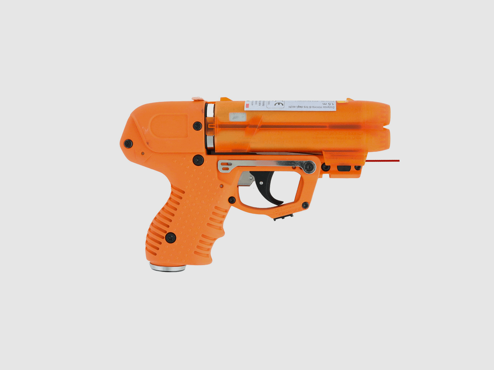 RADAR – PIEXON – PFEFFERSPRAY – JPX6 LASER (Wiederaufladbar – 4 Schüsse enthalten), Bild 2 von 11