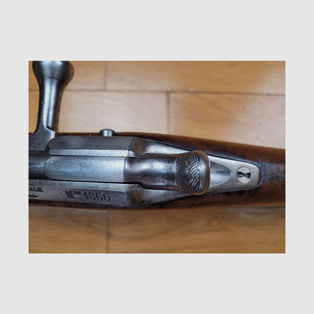 Schöner Chassepot-Gewehr 1866 – Kaiserliche Fabrik in St. Étienne – Oktober 1868 – im 1. RTA! – Originalkaliber – Ausgezeichneter Lauf – TBE, Bild 25 von 27