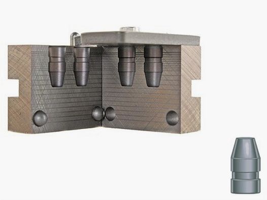 Stampo di fusione doppio RCBS .401 / 10 mm 200 gr / 13,0 g 10mm-200-SWC proiettili semi-wadcutter .401