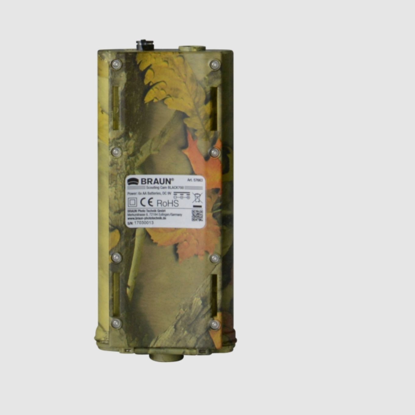 BRAUN 57663 Scouting Cam Wildcamera Zwart 700