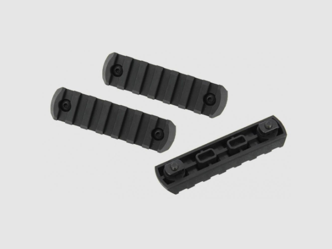 Kit mit 3 QRS VFC M-LOK 7-Slot-Schienen - Schnelle Montage - Universelle Kompatibilität - Vielseitigkeit und Robustheit, Bild 2 von 4