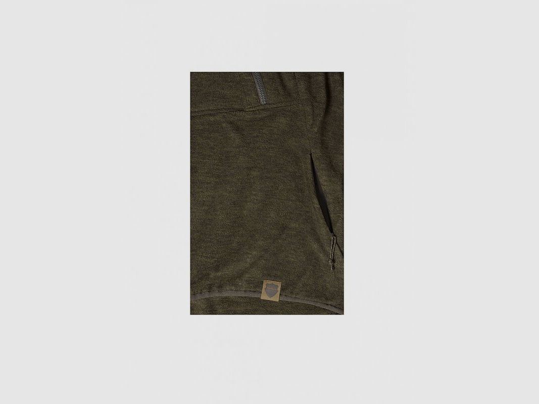 Northern Hunting Damen Fleeceshirt Freja Langarm Oliv 44