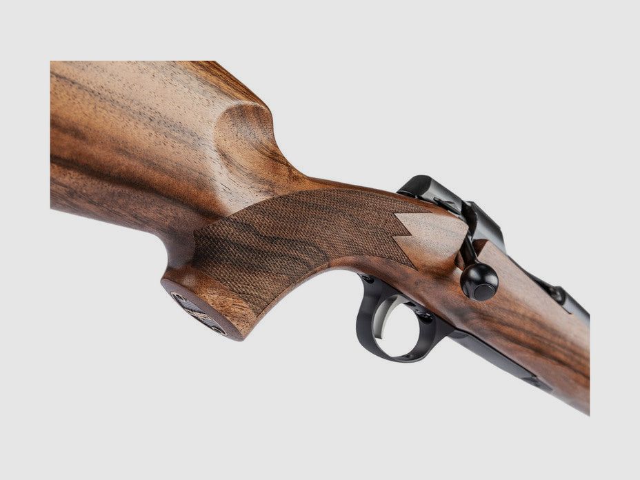 SAKO 90 HUNTER .270 Win., Lauflänge 20", Drall 10", Rückstecher, 5 Schuss, geölter Holzschaft mit bayer. Backe, ohne Visierung, MG M15x1, Bild 4 von 5