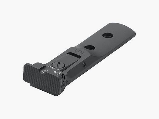S&W LPA Mikrometrczna muszka TXT0407 Czerniona